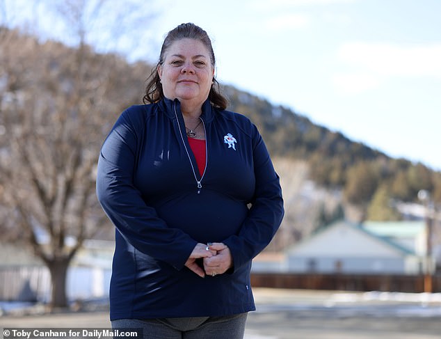 Organizers behind the Greater Idaho movement including Sandie Gilson (pictured) say east Oregonians are being alienated by the state's progressive policies, which they blame for high crime rates